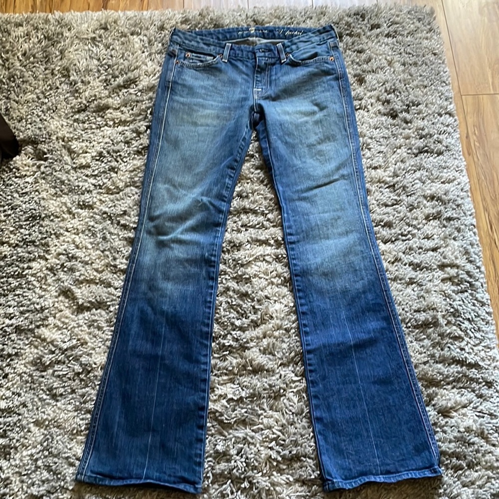 7 For All Mankind low waist jeans